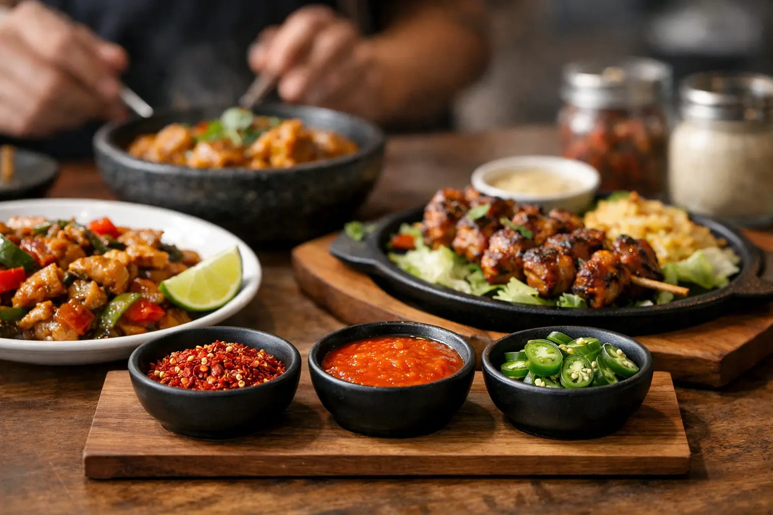 Restaurant With Adjustable Spice Levels