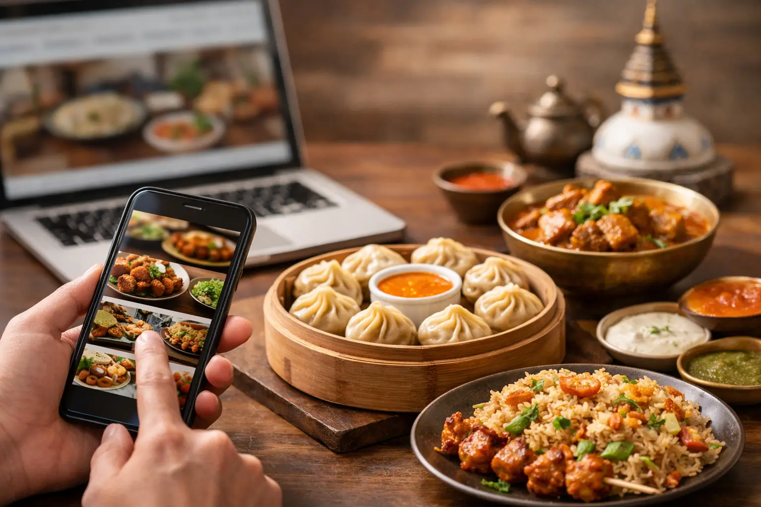 Online Ordering Nepalese Food Made Easy