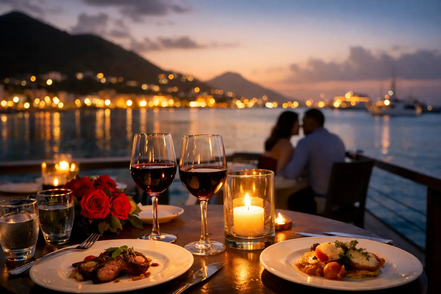 Romantic Dinner Restaurant Philipsburg Picks