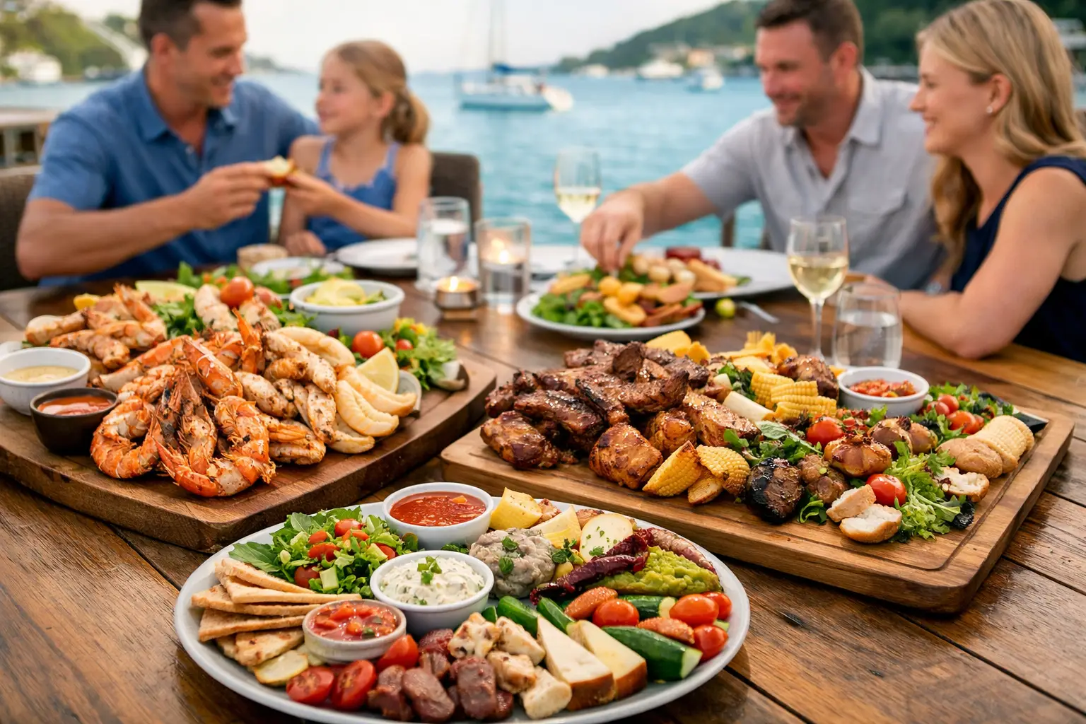Best Family Dinner Sharing Platters in SXM
