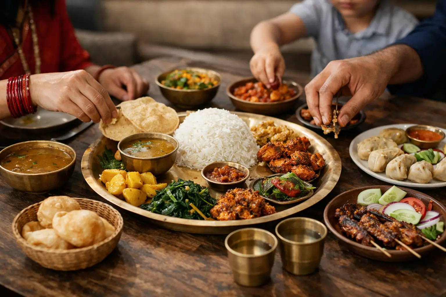 A Guide to Nepalese Family Meals for Sharing